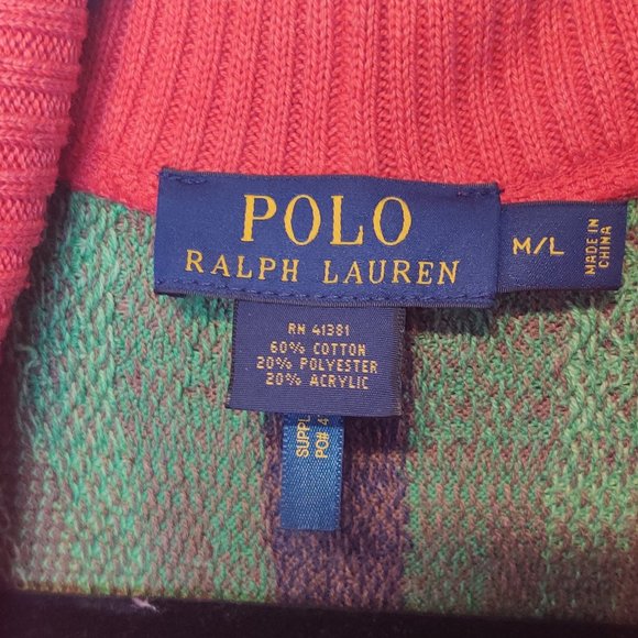 Polo Ralph Lauren Sweater M/L like new - Picture 3 of 4